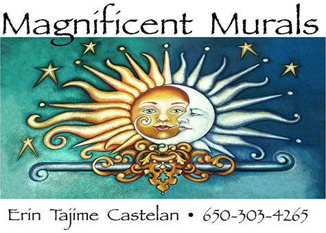 Magnificent Murals business card